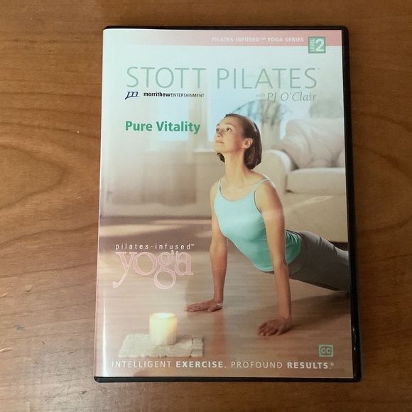 Stott Pilates, with PJ O’Clair, Pure Vitality, yoga, DVD - Picture 1 of 2
